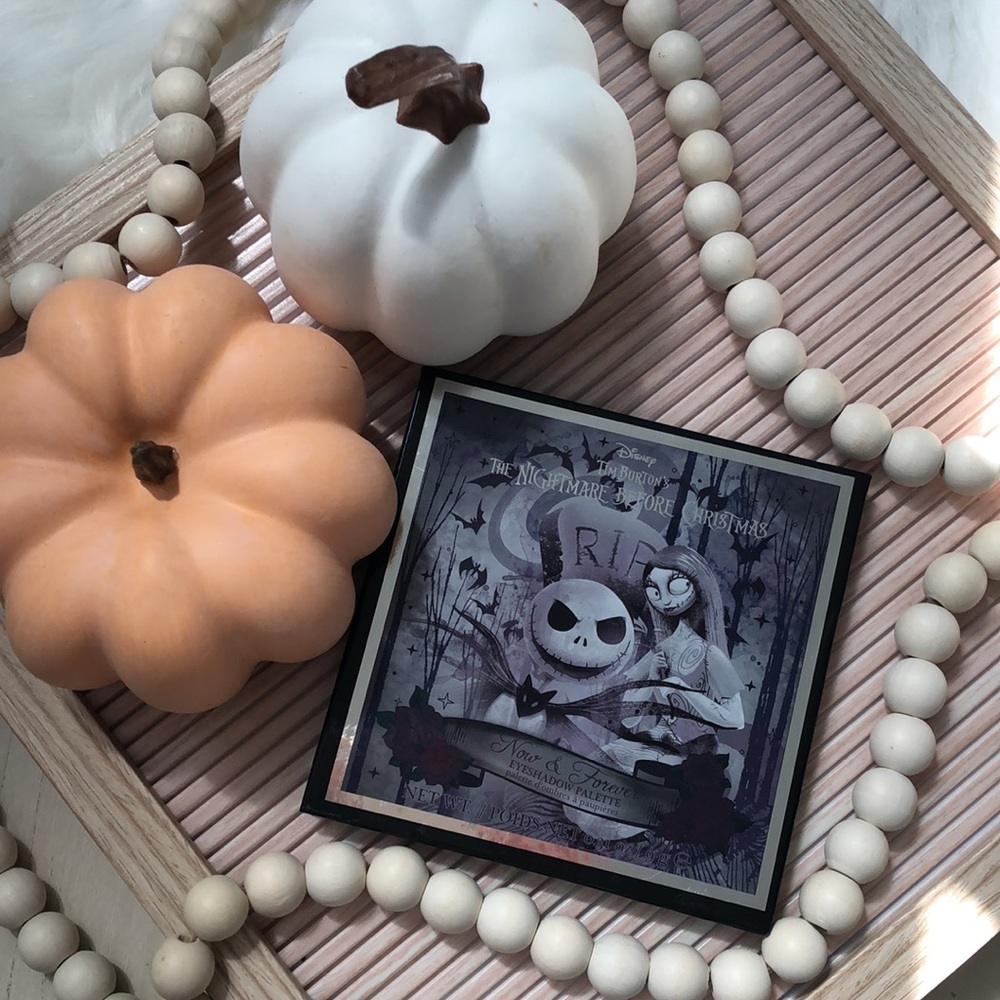 Disney Tim Burton’s The Nightmare Before Christmas Jack Sally Eyeshadow Palette